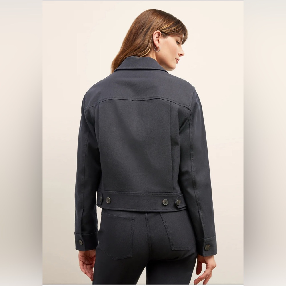 MM Lafleur The Rhoda Jacket Eco Better Than Denim Size Small - Picture 7 of 7